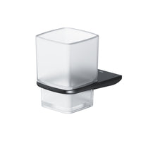AIB34322 Zahnbürstenhalter Inspire V2.0 Zahnputzbecher mit Wandhalterung, Schwarz ampm-store.de