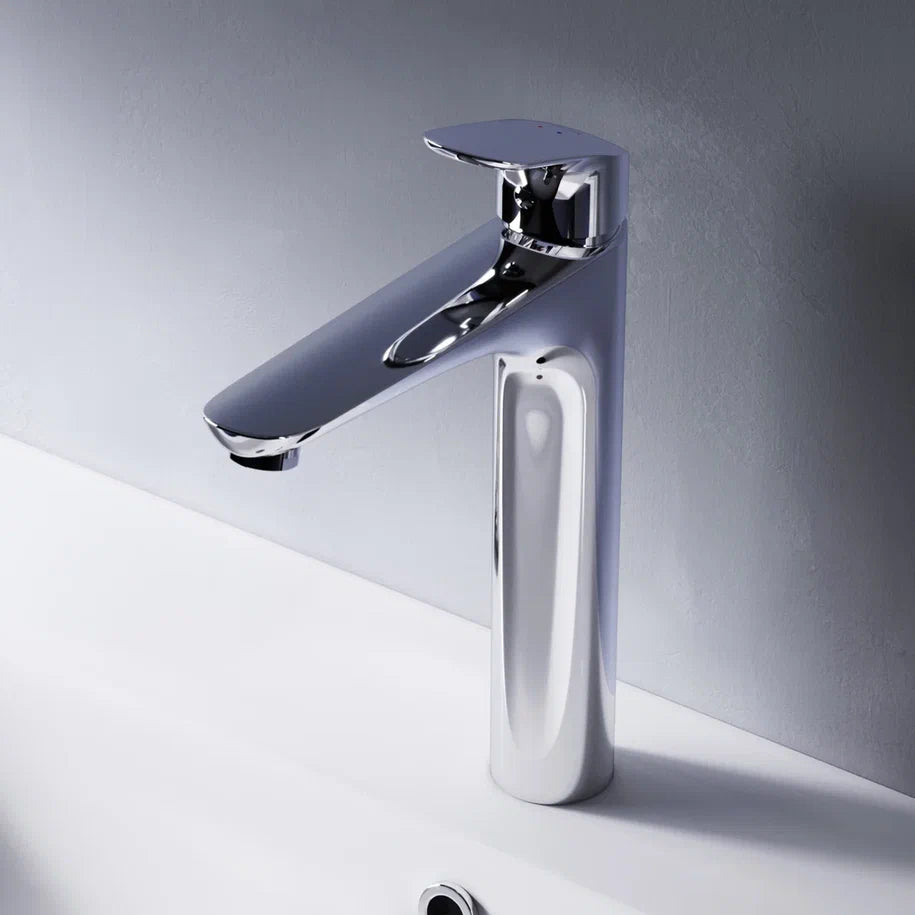FLA92000 Robinet de salle de bain comme robinet de lavabo avec robinet à bec haut