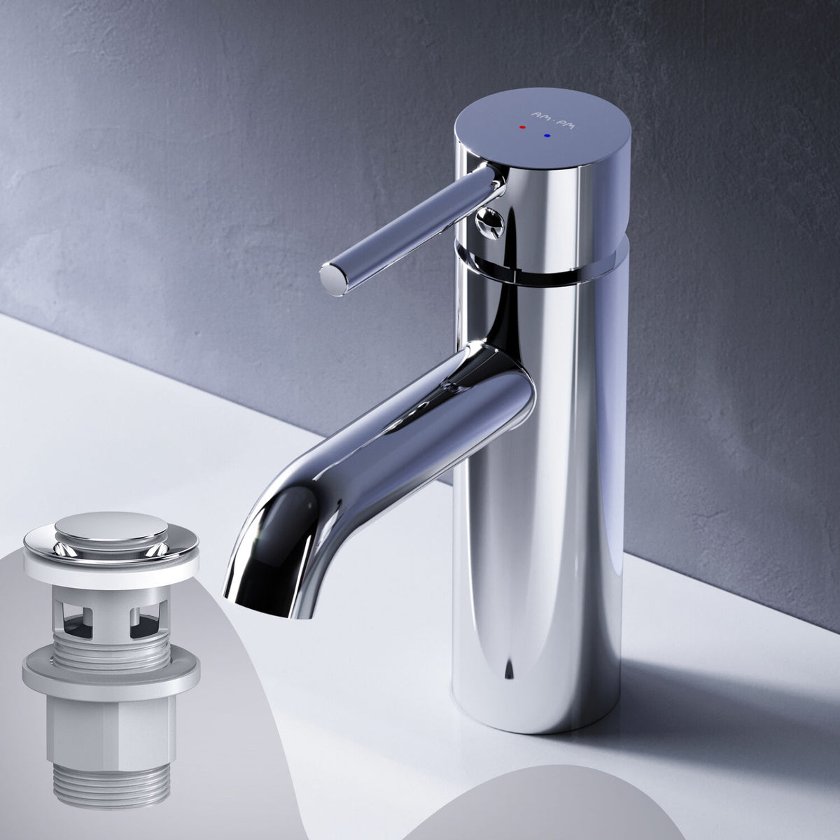 Robinet de lavabo Spike avec bonde clic-clac–FPA82100