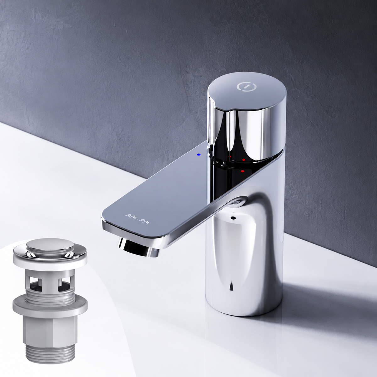 Robinet de lavabo X-Joy TouchReel avec bonde clic-clac–FXT82500