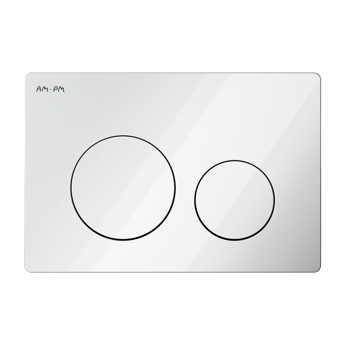 WC-Komplettset Spike mit Vorwandelement und weißer Betätigungsplatte – IIS90101.PA1900