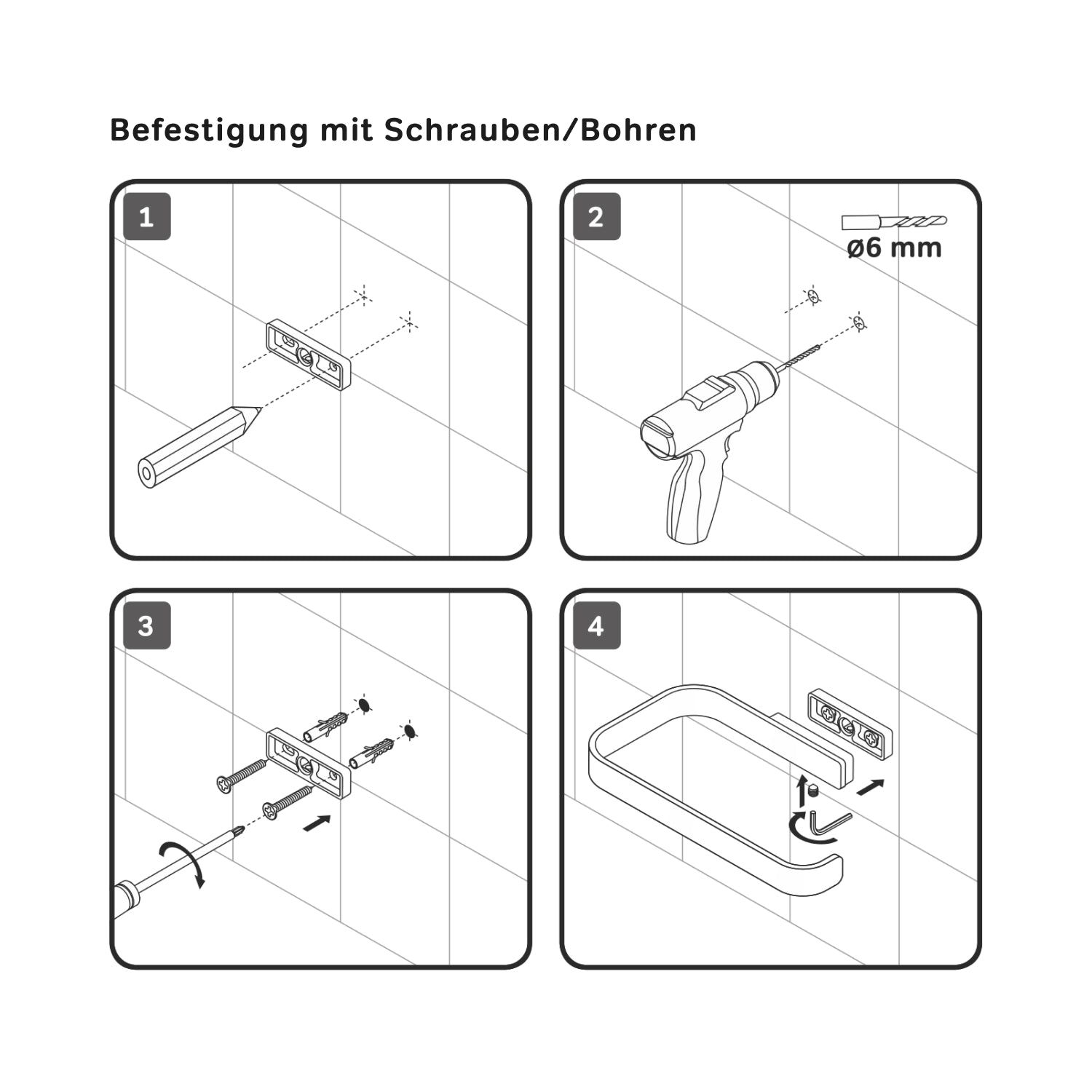 A8F34100 Toilettenpapierhalter Func Klorollenhalter ohne Deckel ampm-store.de