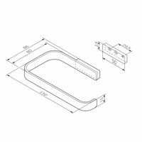 A8F34100 Toilettenpapierhalter Func Klorollenhalter ohne Deckel ampm-store.de