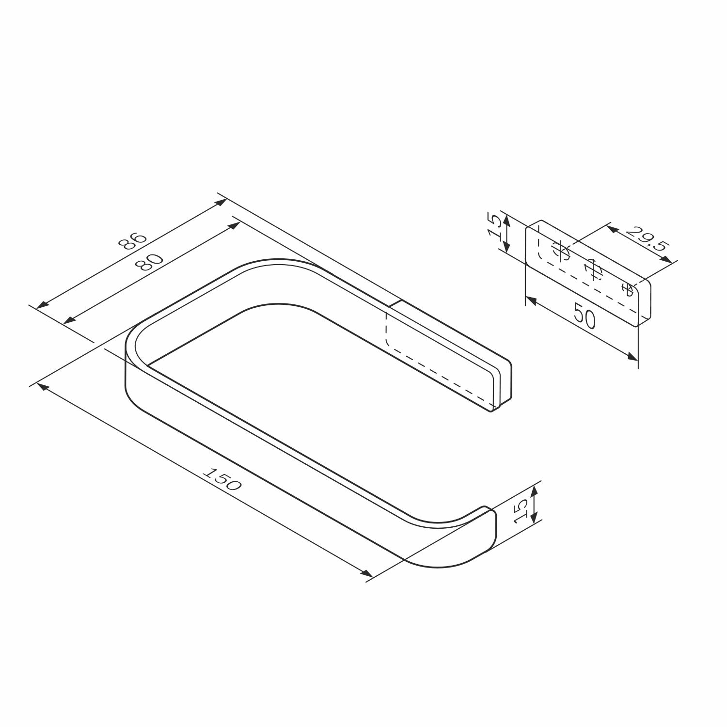 A8F34122 Porte-rouleau de papier toilette Func Porte-rouleau de papier toilette sans couvercle, noir