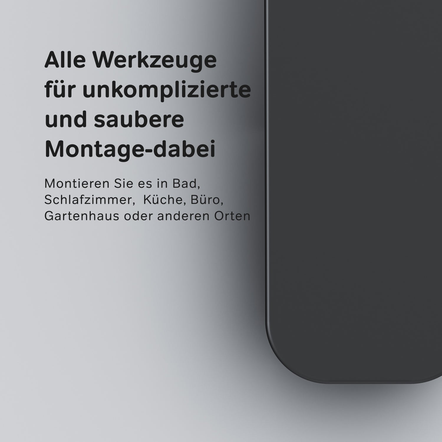 A8F35522 Handtuchhaken Func Haken für Handtücher Wandhaken, Schwarz ampm-store.de