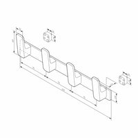 A8F35900 Handtuchhaken Func Handtuchhaken-Set Wandhaken ampm-store.de