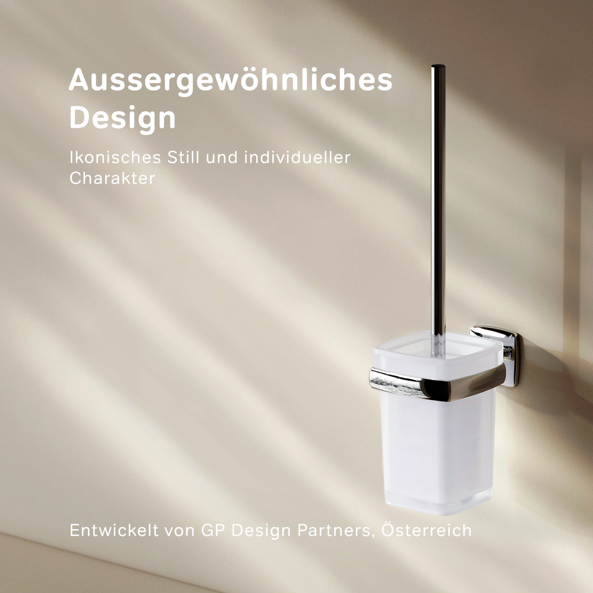 AGA33400 Toilettenbürste Gem WC-Bürstenhalter, universell ampm-store.de