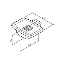 AGA34200 Gem Seifenschale aus Glas mit Wandhalterung | Online Store von AM.PM