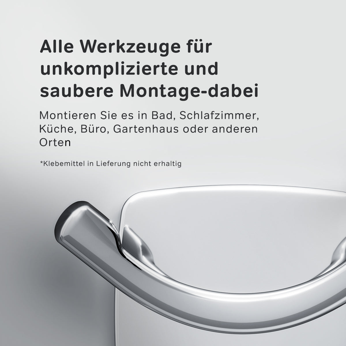 AGA35600 Handtuchhaken Gem Doppelhaken für Handtücher Wandhaken ampm-store.de