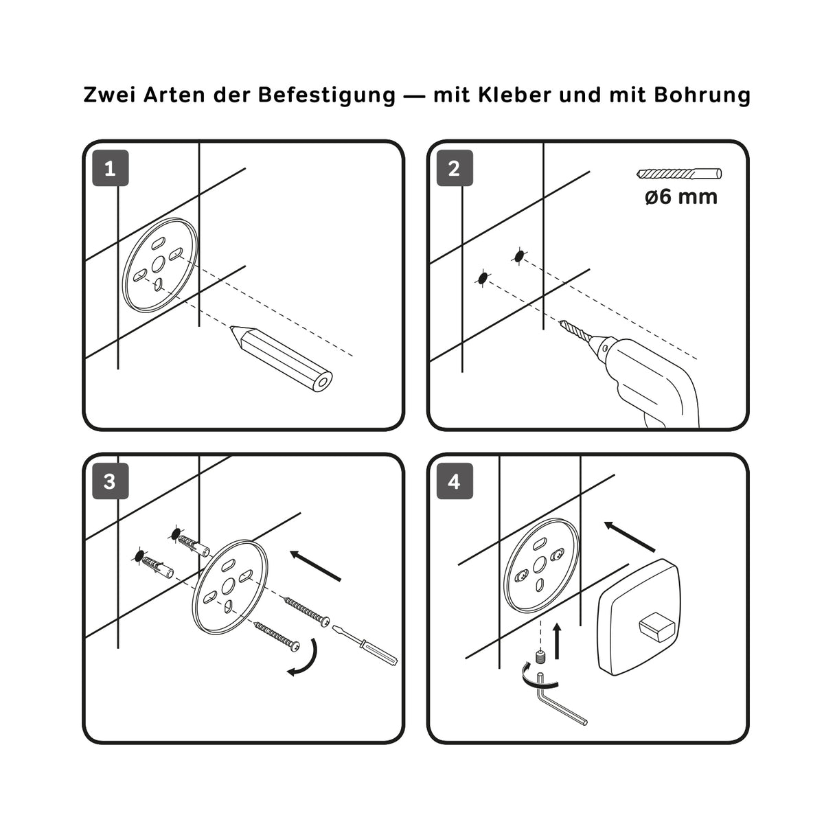 AGA35600 Handtuchhaken Gem Doppelhaken für Handtücher Wandhaken ampm-store.de