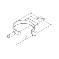 AIB32300 Fönhalter Inspire V2.0 Haartrocknerhalter ampm-store.de