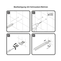 AIB32600 Doppelter Handtuchhalter Inspire V2.0 Handtuchstange ampm-store.de