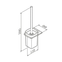 AIB33400 Toilettenbürste Inspire V2.0 WC-Bürstenhalter ampm-store.de