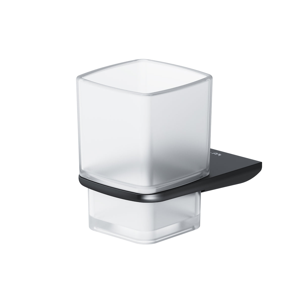 AIB34322 Zahnbürstenhalter Inspire V2.0 Zahnputzbecher mit Wandhalterung, Schwarz ampm-store.de