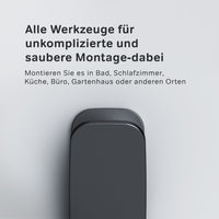 AIB35522 Handtuchhaken Inspire V2.0 Haken für Handtücher Wandhaken, Schwarz ampm-store.de