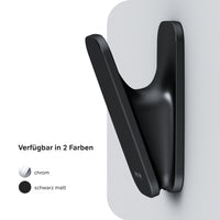 AIB35522 Handtuchhaken Inspire V2.0 Haken für Handtücher Wandhaken, Schwarz ampm-store.de