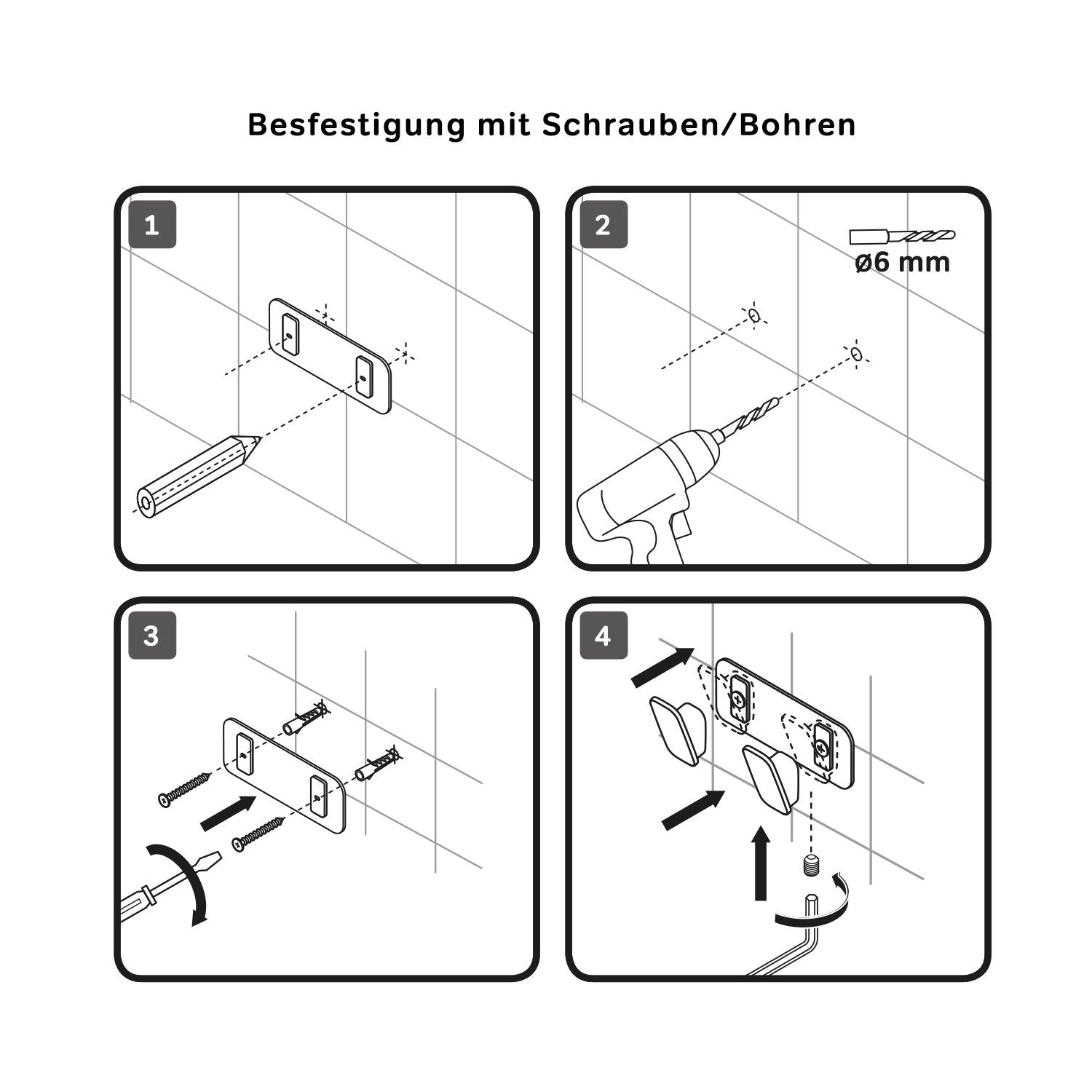 AIB35600 Handtuchhaken Inspire V2.0 Doppelhaken für Handtücher Wandhaken ampm-store.de