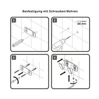 AIB35600 Handtuchhaken Inspire V2.0 Doppelhaken für Handtücher Wandhaken ampm-store.de