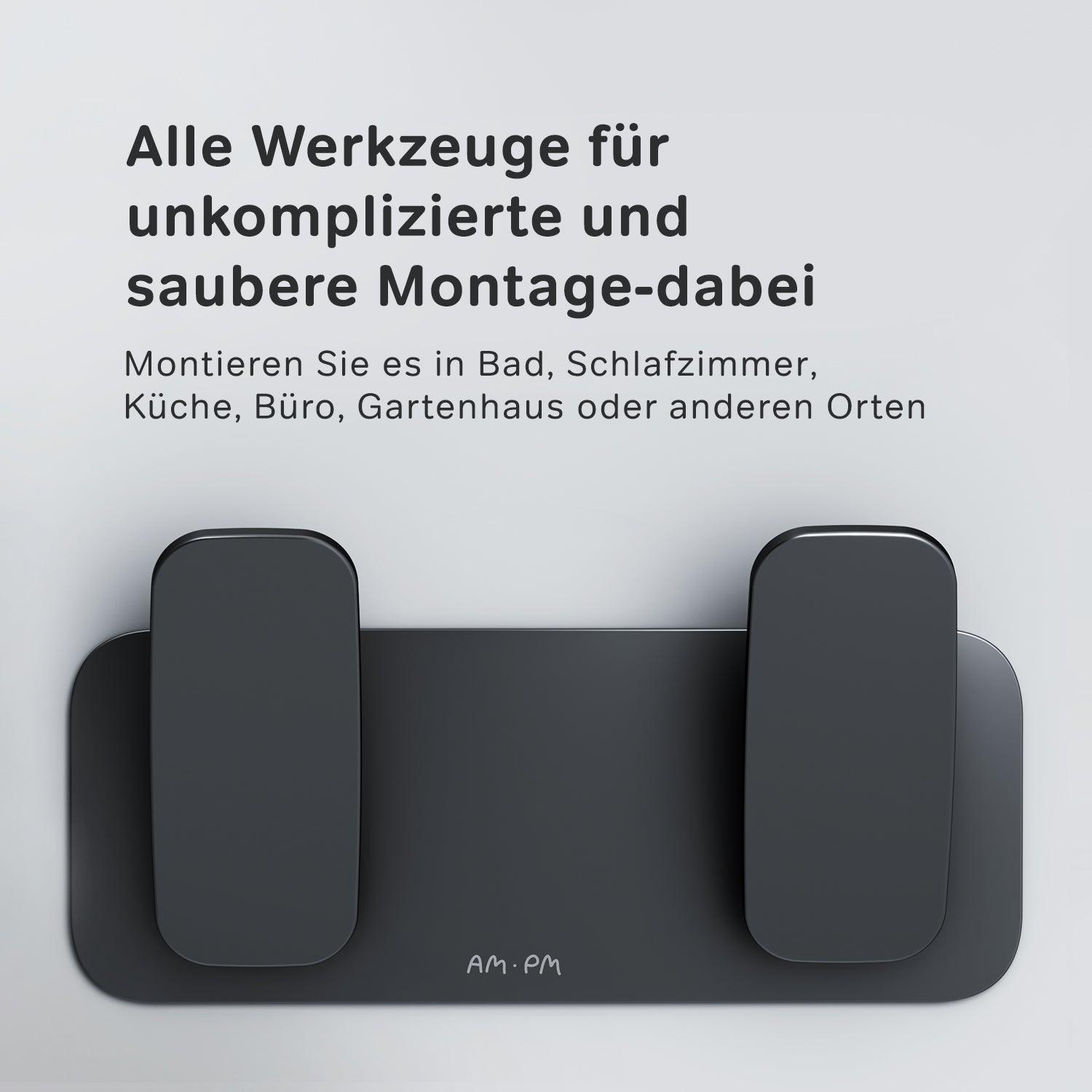 AIB35622 Inspire V2.0 Doppelhaken für Handtücher, schwarz | Online Store von AM.PM