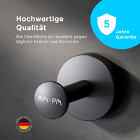 AIB35822 Handtuchhaken Inspire V2.0 Haken für Handtücher Kleiderhaken, Schwarz ampm-store.de