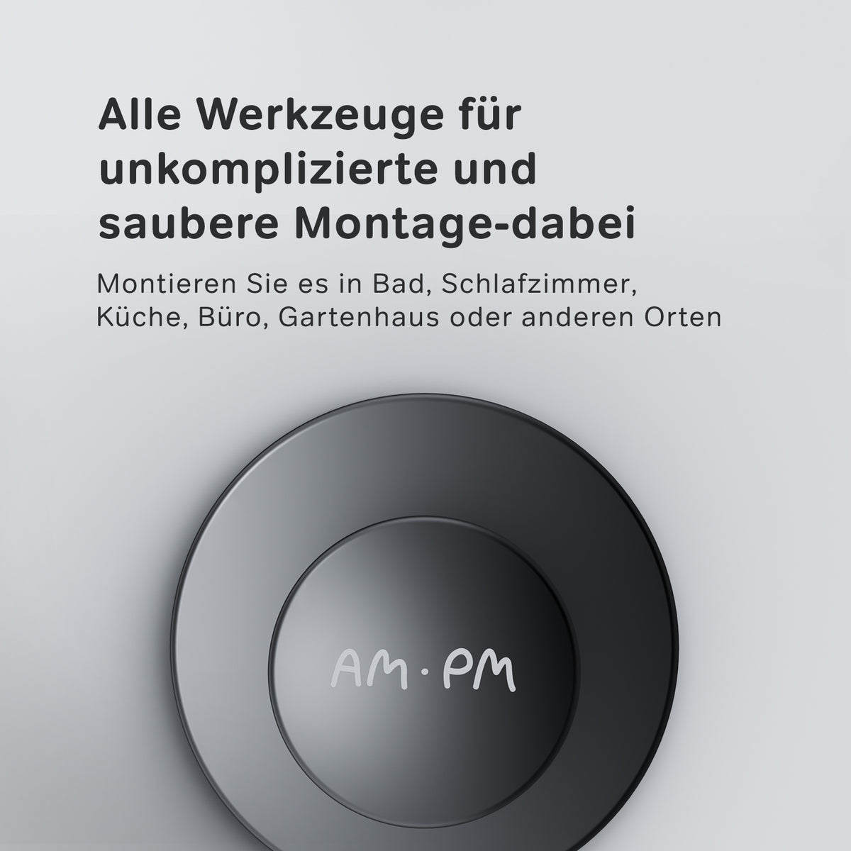 AIB35822 Handtuchhaken Inspire V2.0 Haken für Handtücher Kleiderhaken, Schwarz ampm-store.de