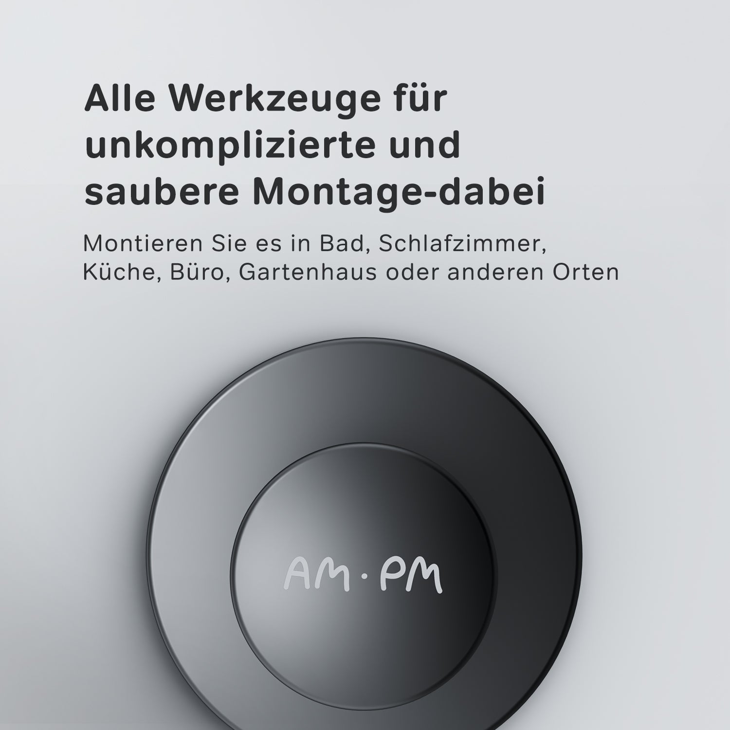AIB35822 Handtuchhaken Inspire V2.0 Haken für Handtücher Kleiderhaken, Schwarz ampm-store.de