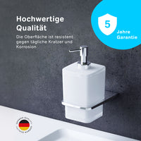 AIB36900 Seifenspender Inspire V2.0 Flüssigseifenspender aus Glas mit Wandhalterung ampm-store.de