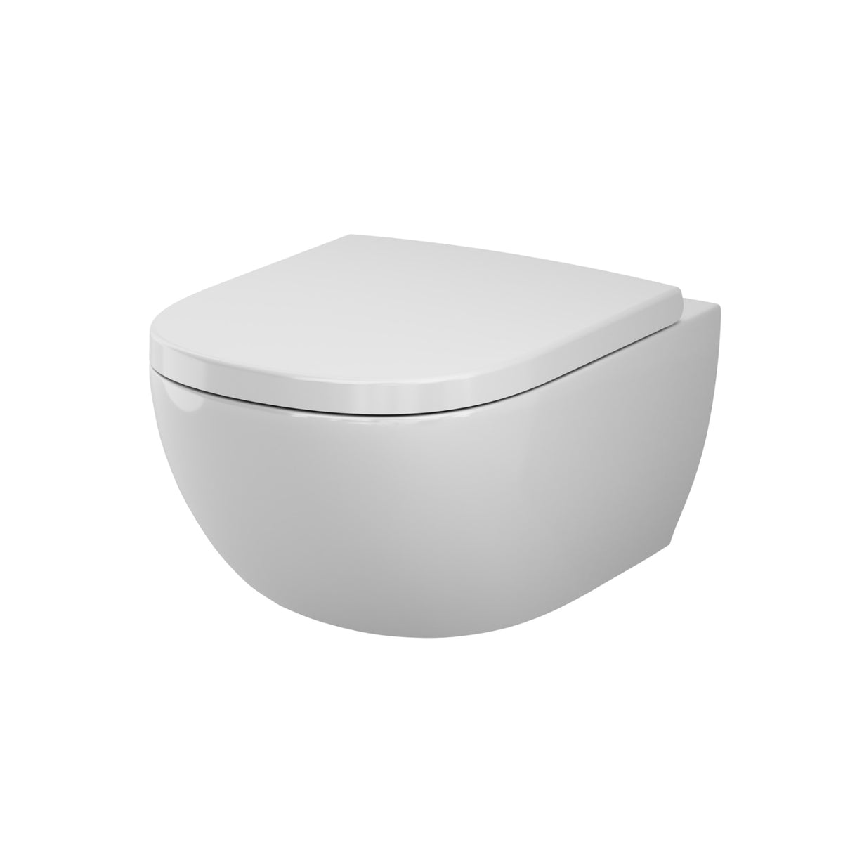Wand-WC Above AquaSpin spülrandlos mit WC-Sitz – CAB1900PSC