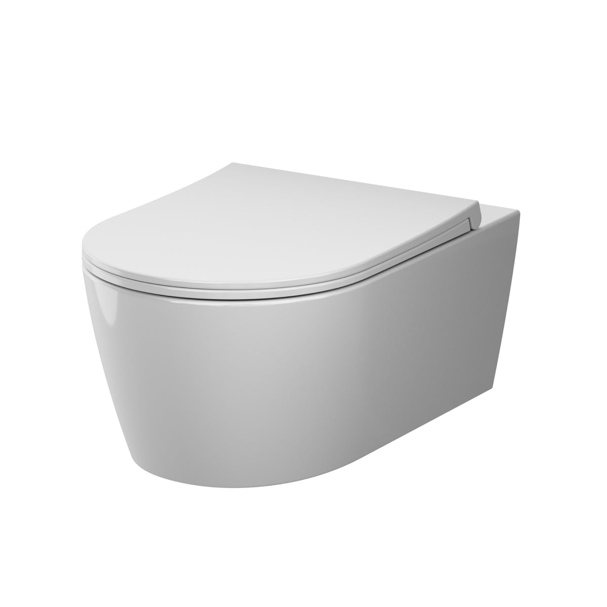 WC suspendu Func AquaSpin sans bride avec abattant–CFA1903PSC