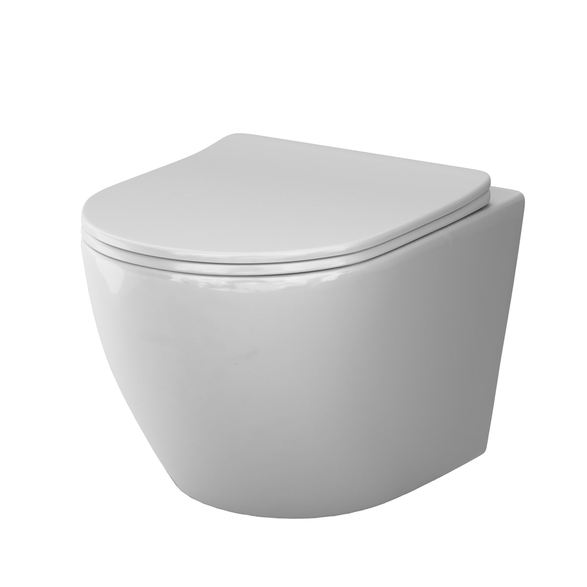 Wand-WC Like AquaSpin spülrandlos mit WC-Sitz – CLA1900PSC
