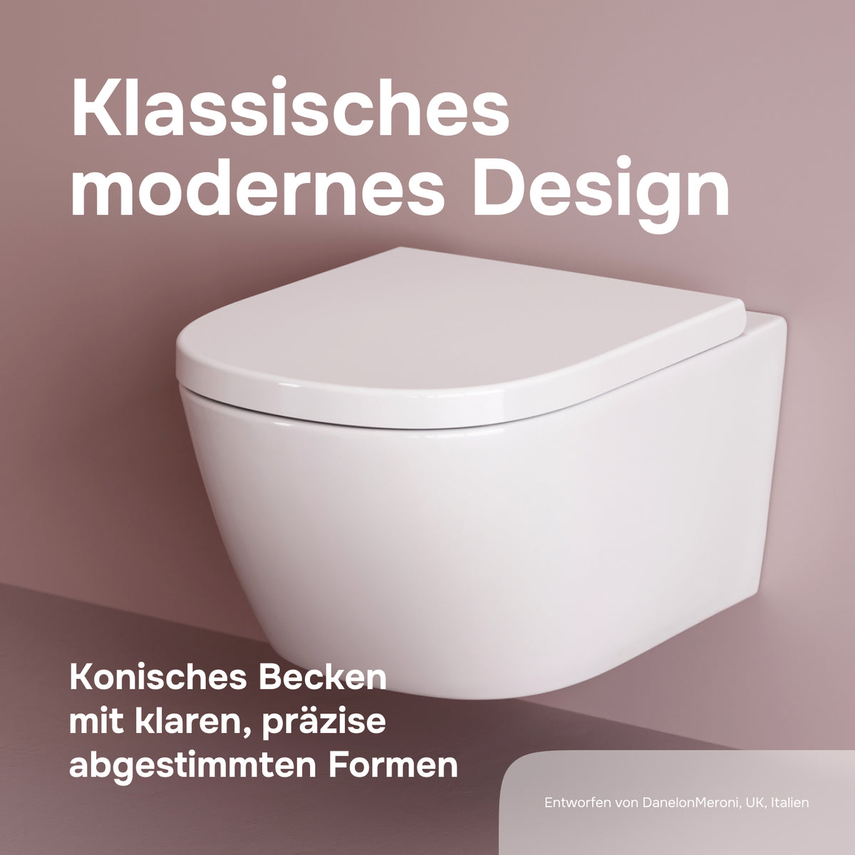 WC-Komplettset Libre mit Vorwandelement und Betätigungsplatte in Chrom - IIS90151.LB1900