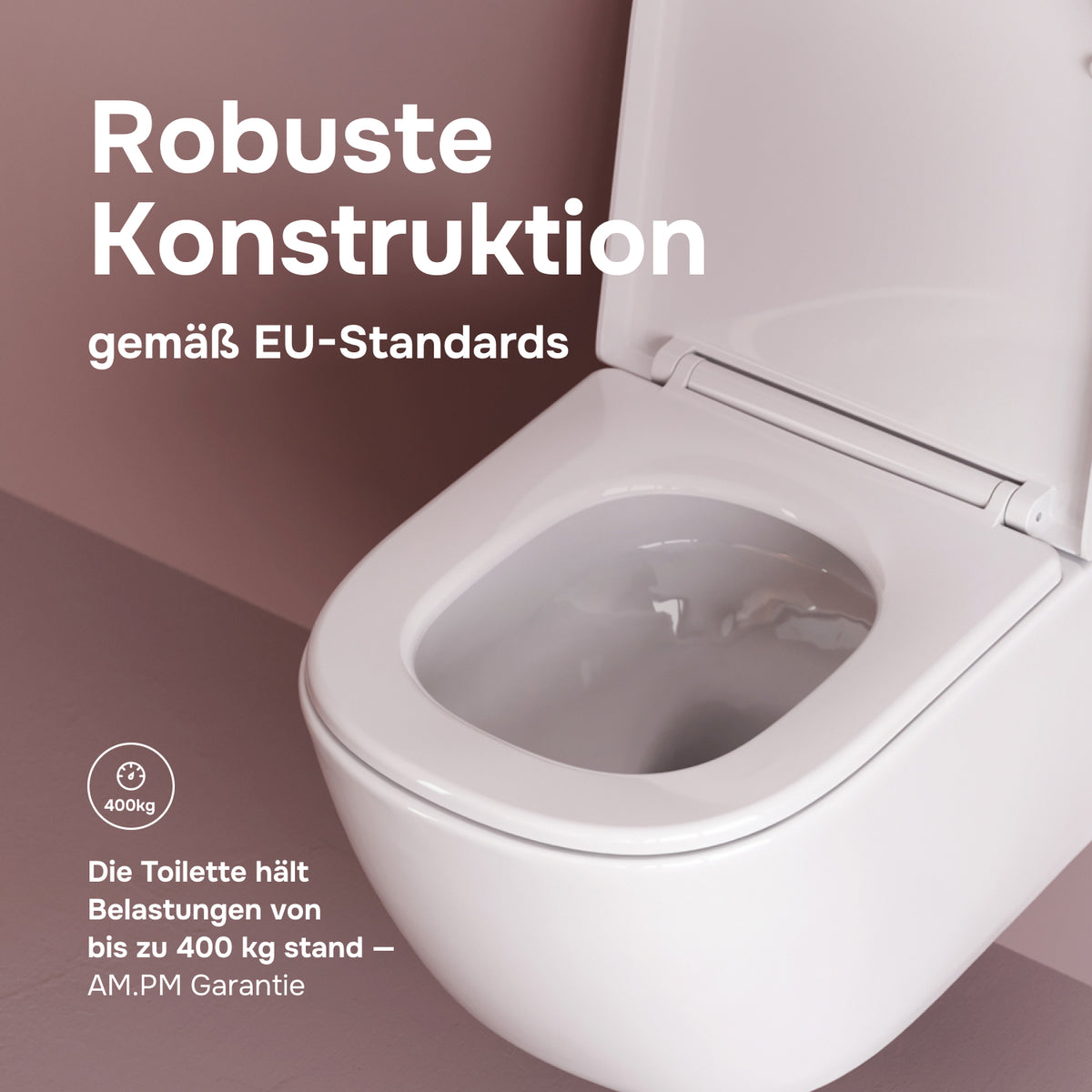 WC-Komplettset Libre mit Vorwandelement und Betätigungsplatte in Chrom - IIS90151.LB1900