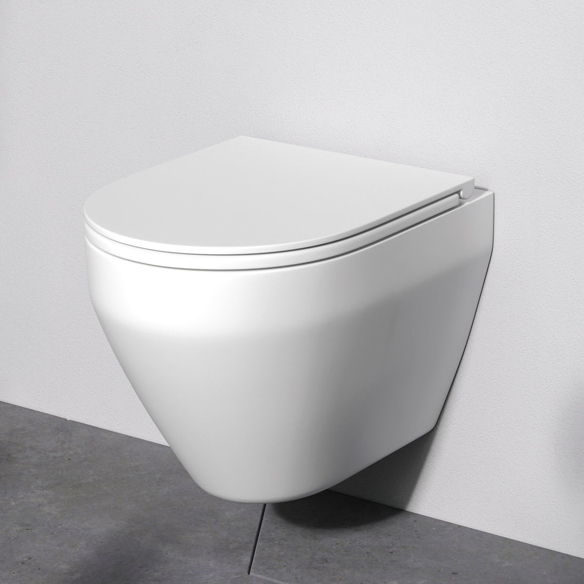 Wand-WC Spirit V2.0 AquaSpin spülrandlos mit WC-Sitz – CSB190P0SC