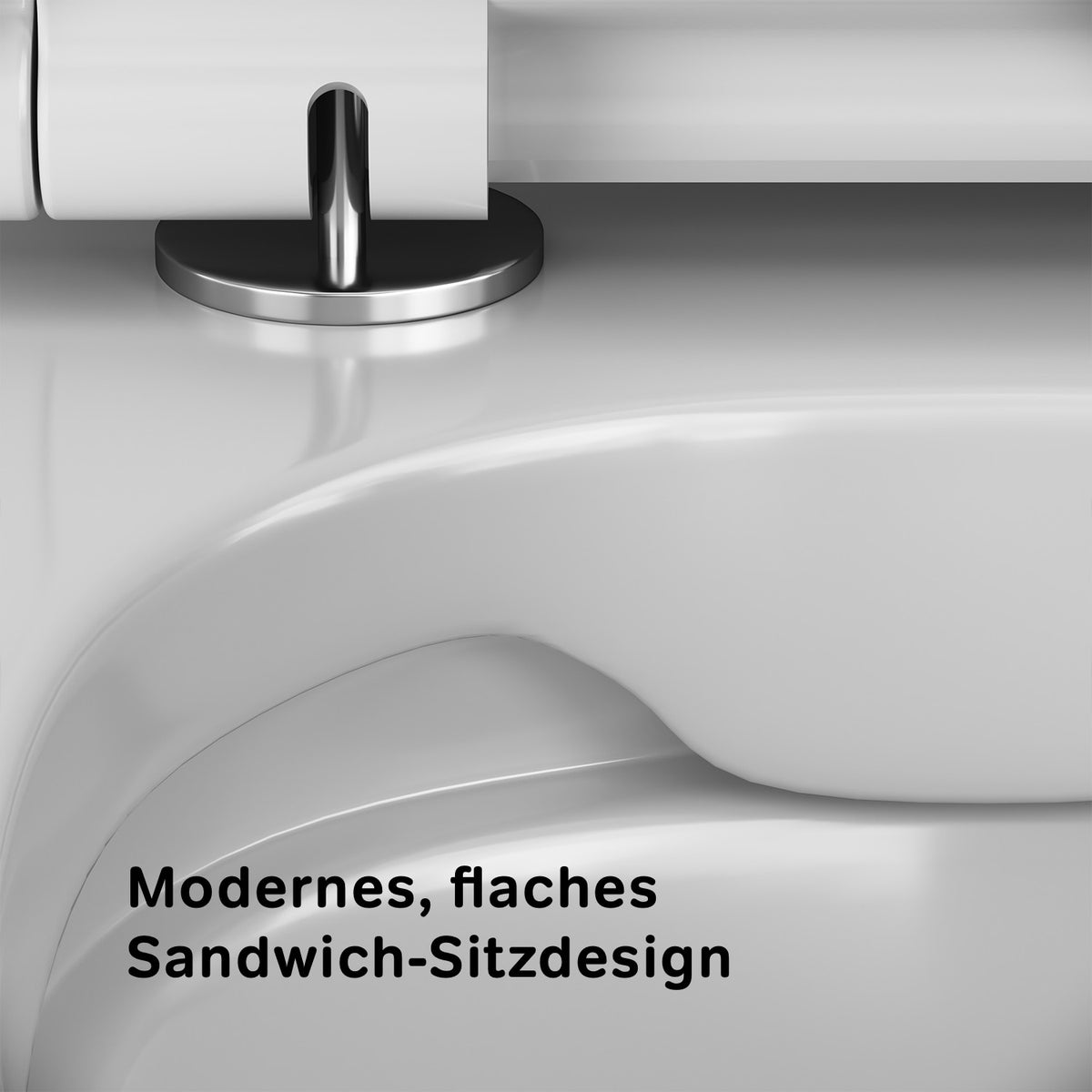 IIS90251.XB1700 Set: Wand-WC + Vorwandelement + Drückerplatte ampm-store.de