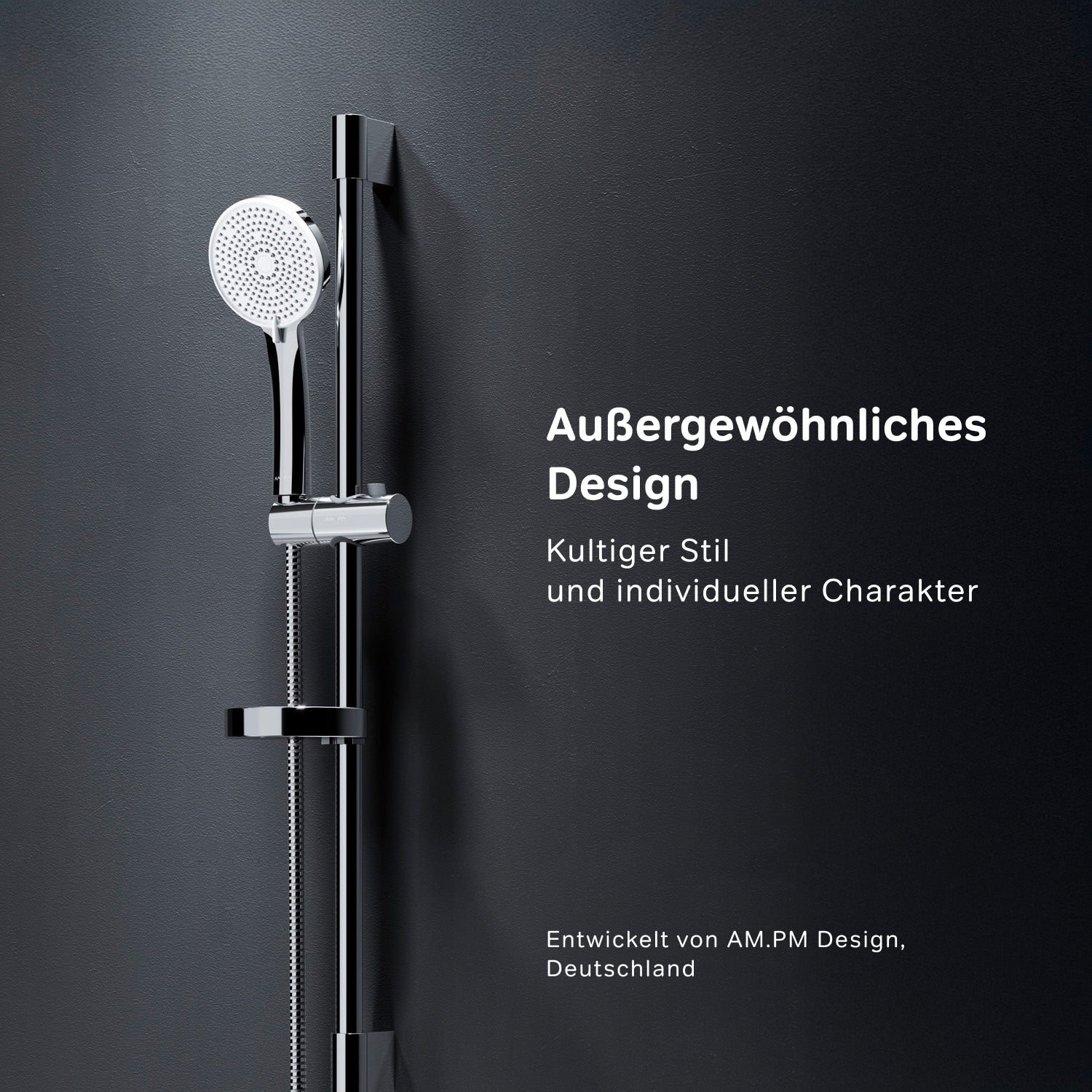 F018Y100 Ensemble de douche Play Ensemble de douche avec barre de douche