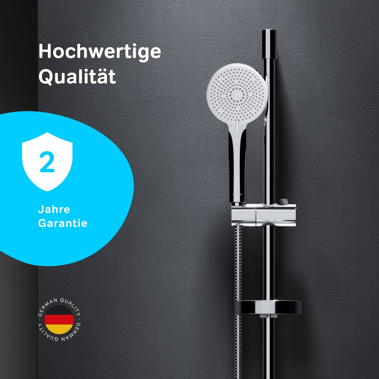 F018Y100 Ensemble de douche Play Ensemble de douche avec barre de douche