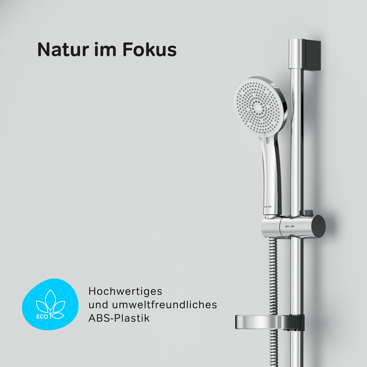 F018Y100 Ensemble de douche Play Ensemble de douche avec barre de douche