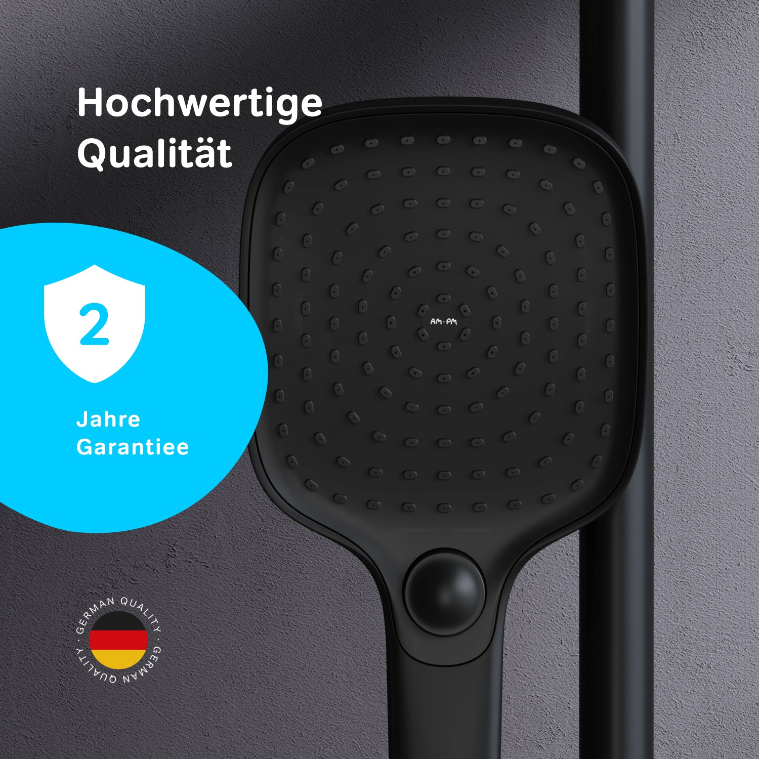 Pommeau de douche Play F029Y122, douchette à main, noir