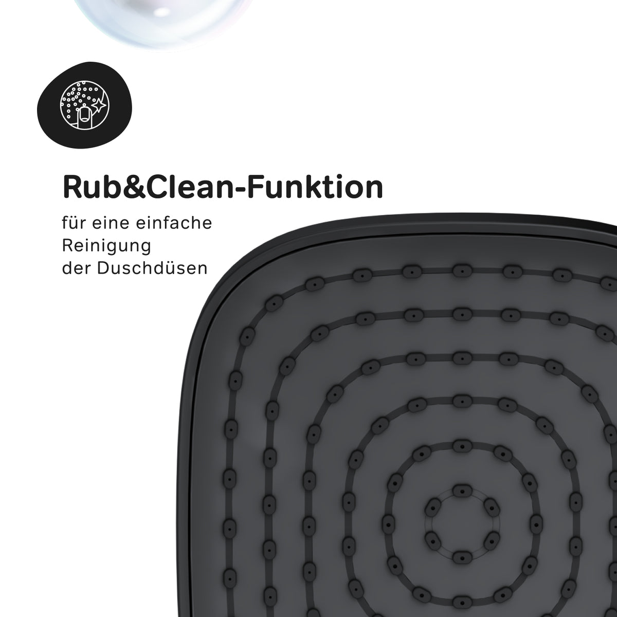 Douchette Play, noire–F029Y122