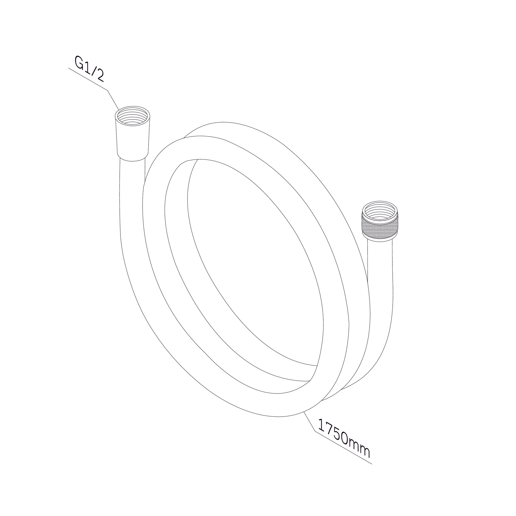 F0417B00 AM.PM Duschschlauch 175 cm