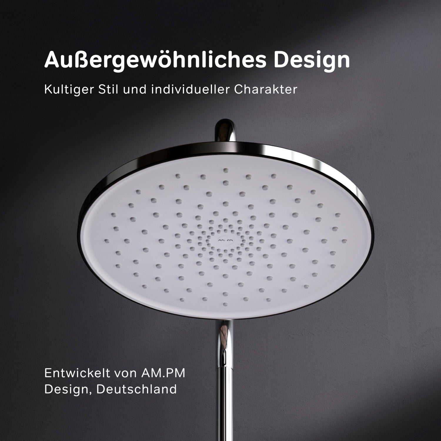 F058Y000 Duschkopf Play Regendushe 25 cm