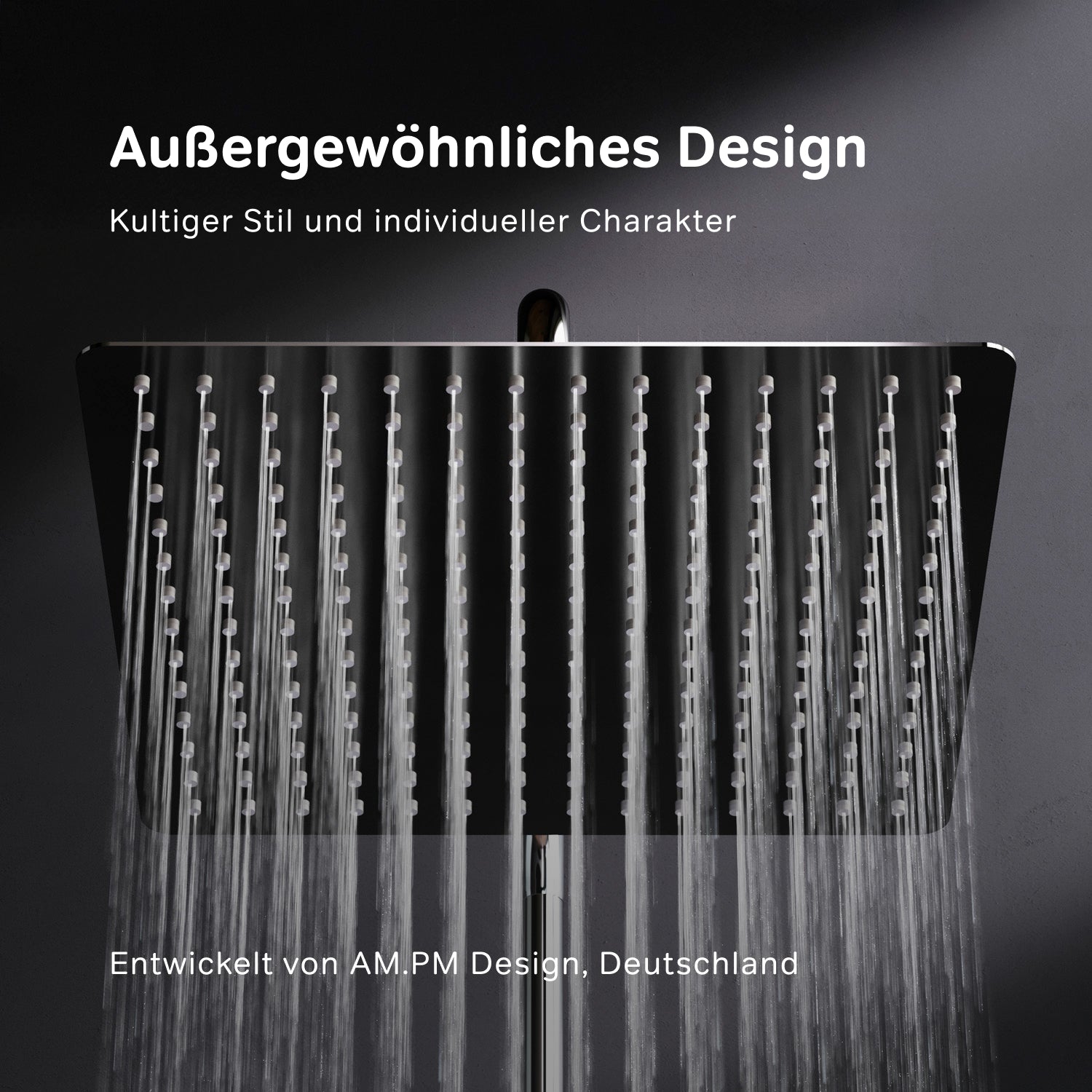 Pommeau de douche F059Y100 Effet pluie