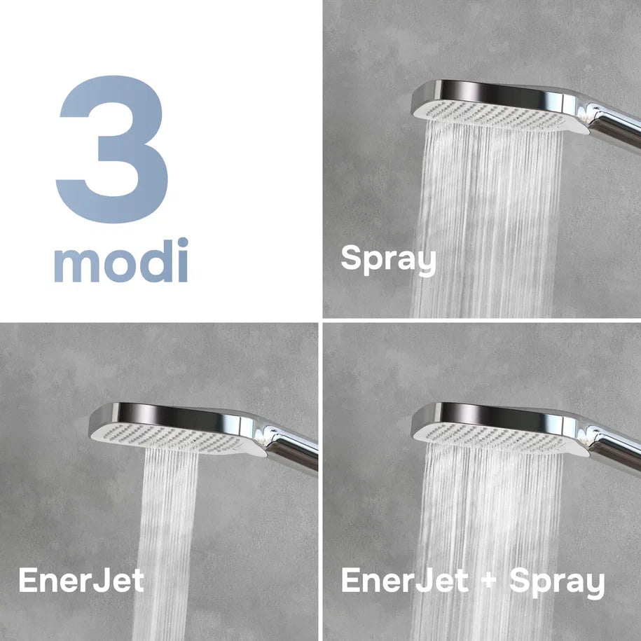 Système de douche ludique avec douche à effet pluie–F078W000