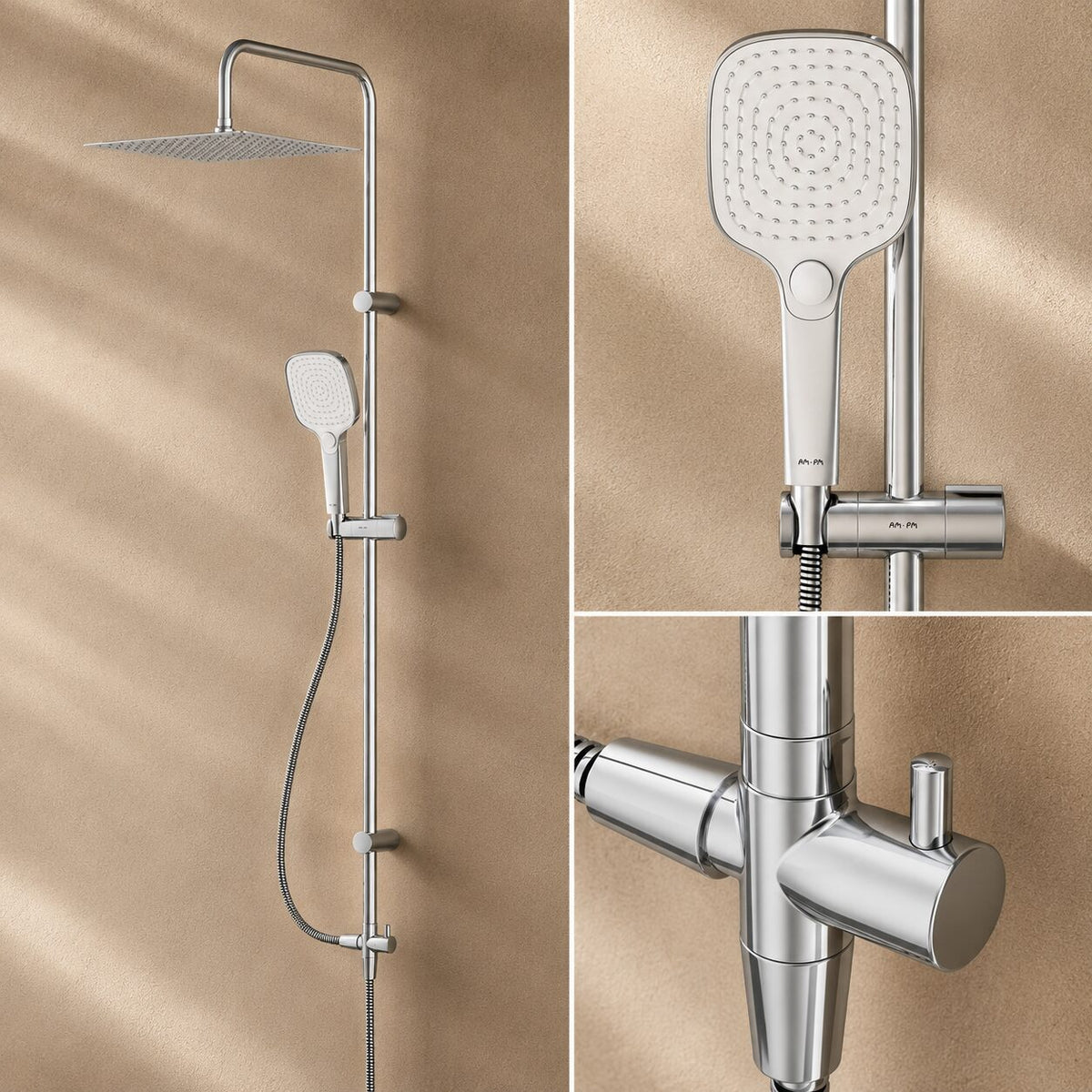 Duschsystem Play mit Regendusche – F078X000