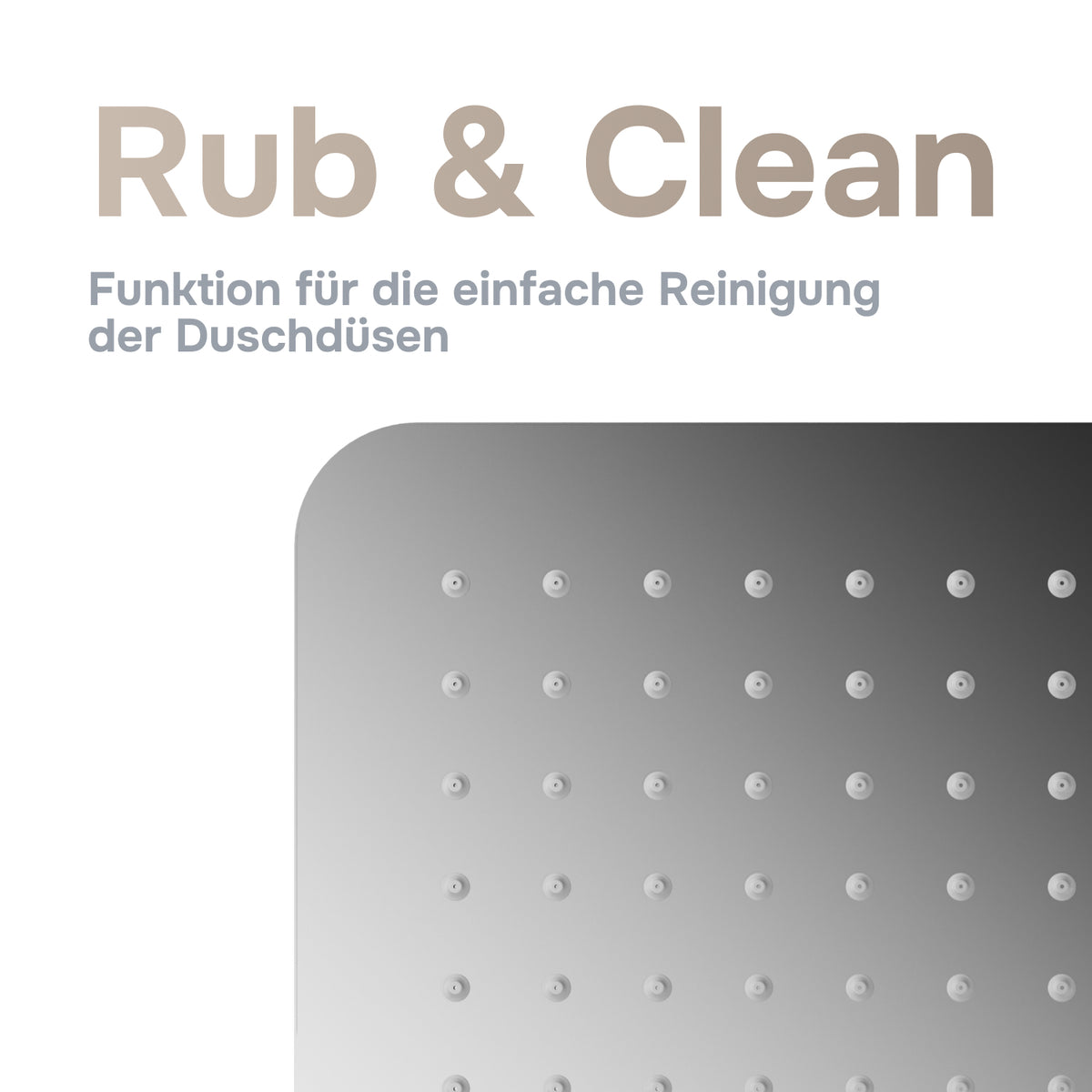 Système de douche ludique avec douche à effet pluie–F078X000