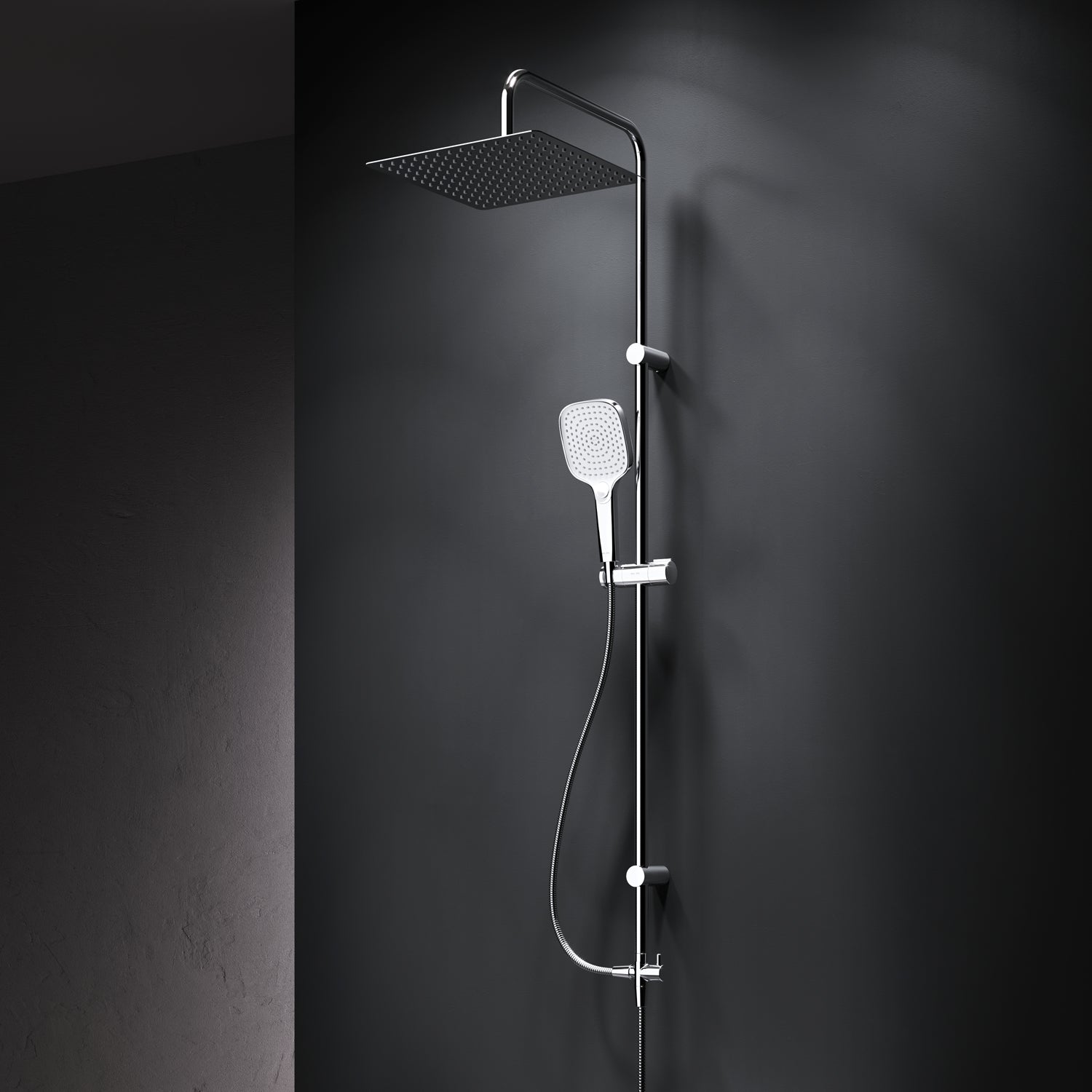 F078X000 Duschsystem Play Regendusche set Duschsäule