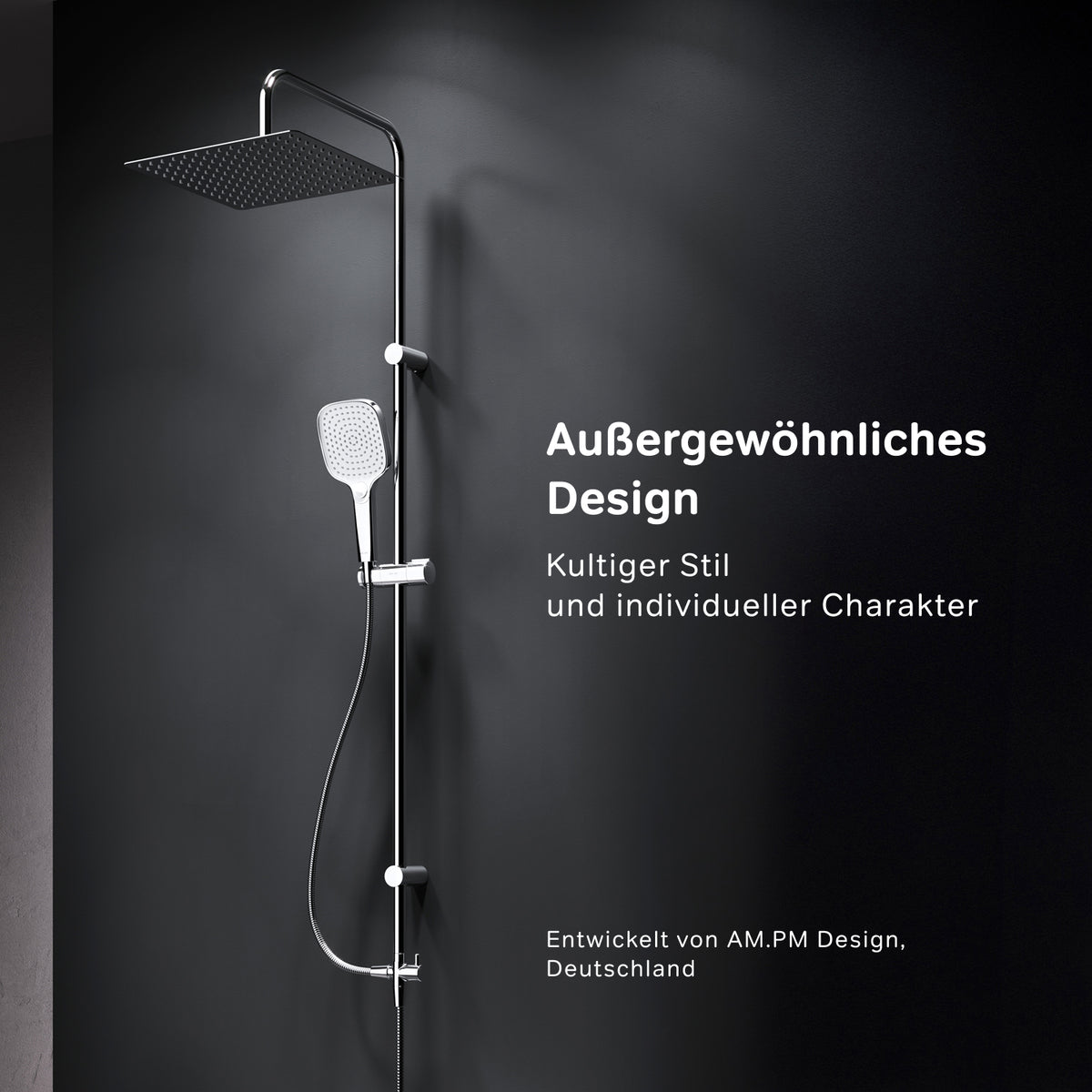 Système de douche ludique avec douche à effet pluie–F078X000