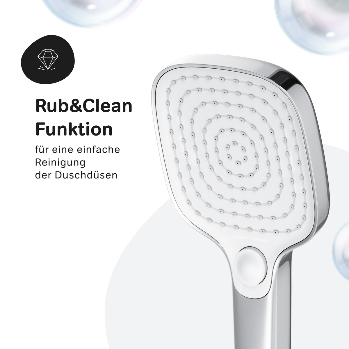 Système de douche ludique avec douche à effet pluie–F078X000