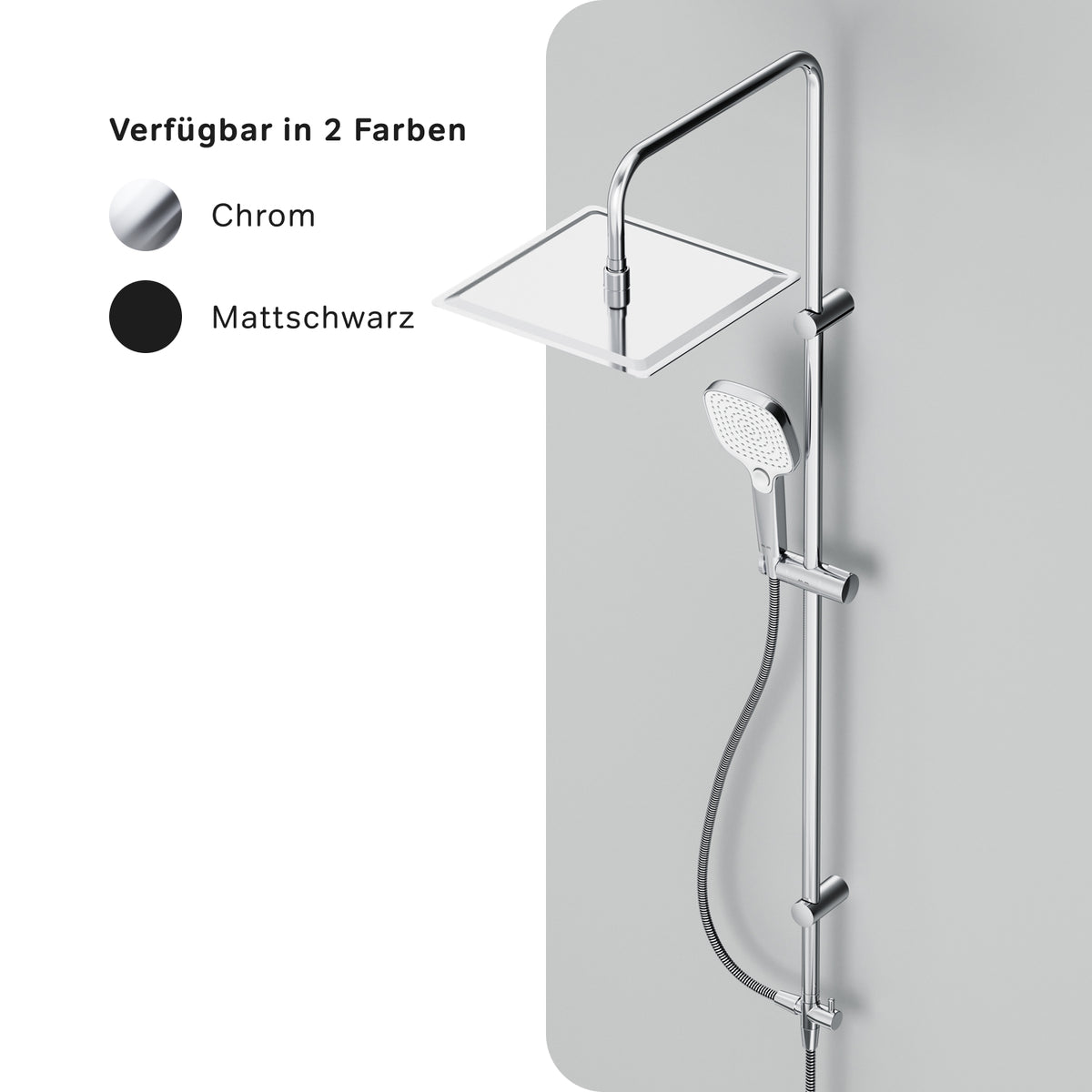 Système de douche ludique avec douche à effet pluie–F078X000