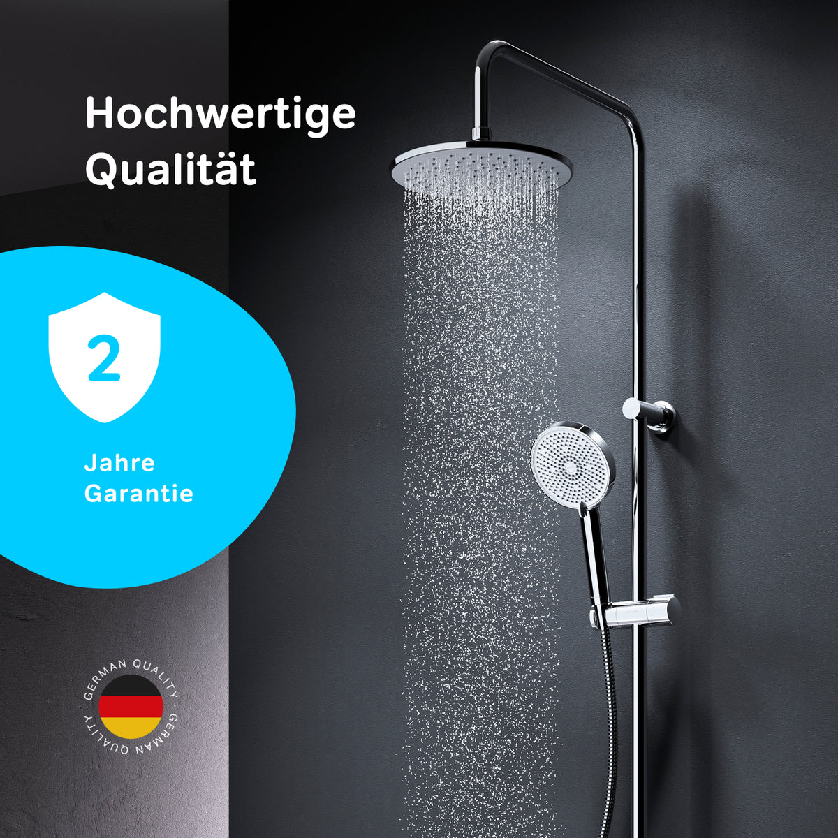 Système de douche ludique avec douche à effet pluie–F078Y000